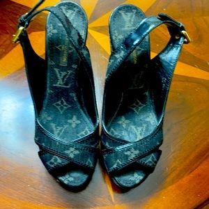 Louis Vuitton platform sandals